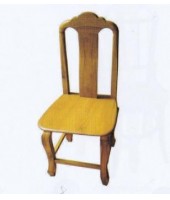 เก้าอี้ไม้สักดอกจิกทึบ ขนาด 47x45x1.00 0